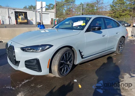 2023 BMW 430I Gran Coupe xDrive из США, поврежденный, VIN WBA73AV02PFP06444